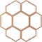 Ekena Millwork Florin Wood Fretwork Pierced Ceiling Medallion, Cherry, 28"OD x 9 7/8"ID x 3/8"T CMWP28X28X0375FOCH - alternate 2